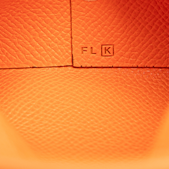 Pre-Loved Hermès Epsom Calvi Card Holder - Picture 8 of 10